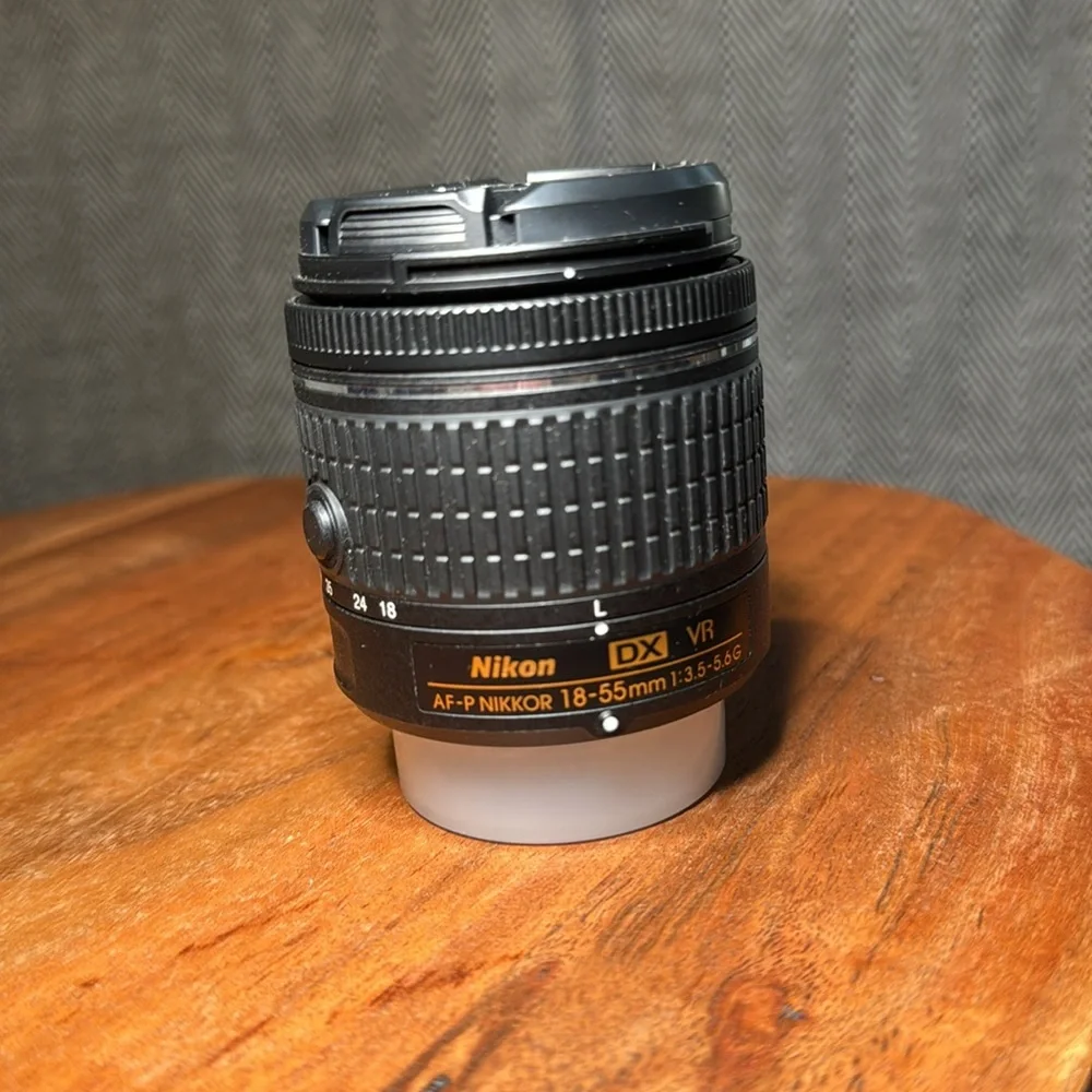 Nikon DX AF-P NIKKOR 18-55mm VR Lens - Black